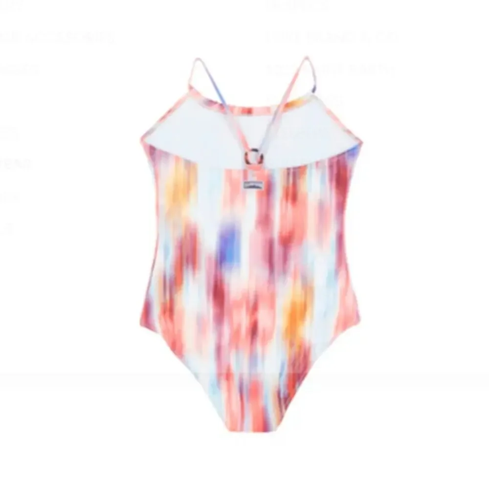 VILEBREQUIN Girls Gazette Ikat One Piece Swimsuit 7-8 YEARS 12ANS Pink Multi NWT